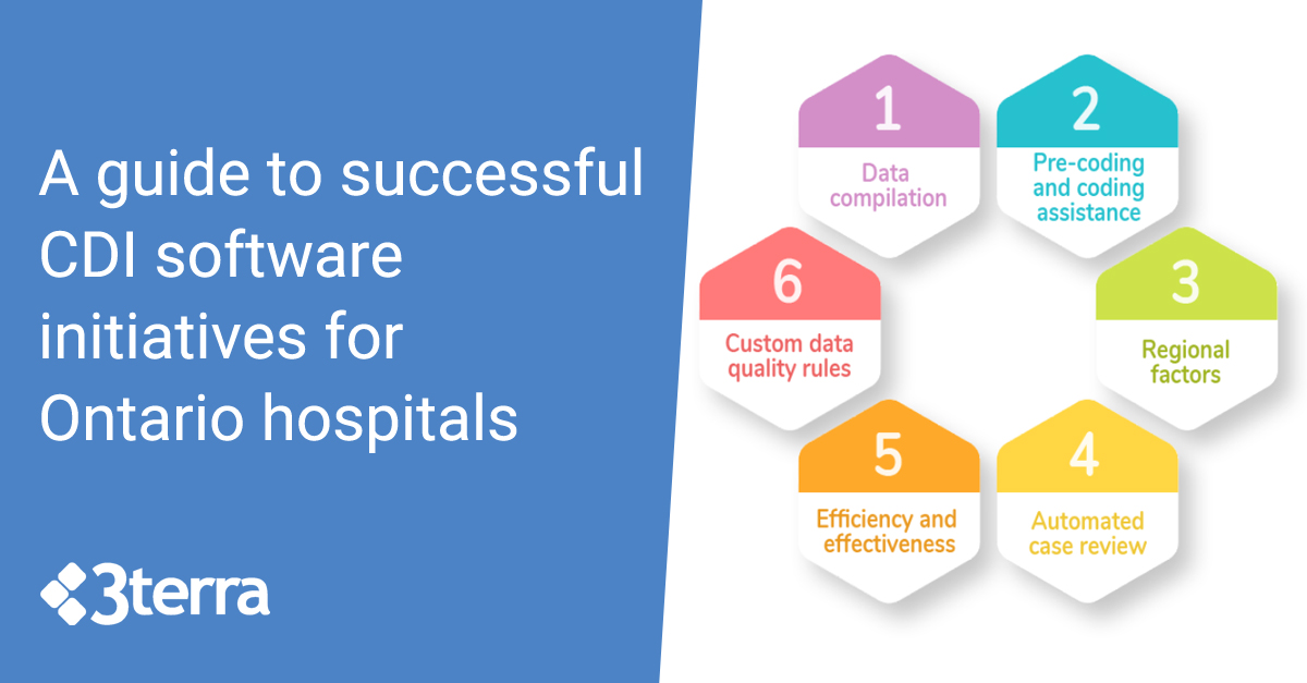 A guide to successful CDI software initiatives for Ontario hospitals